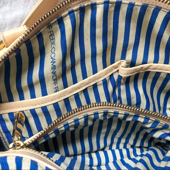 Rebecca Minkoff MAB satchel bag in peachy cream - Picture 13 of 16